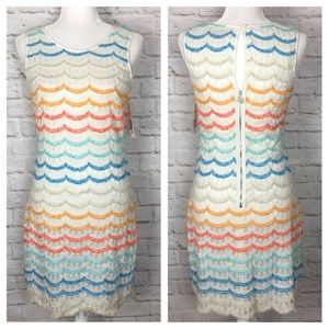 NWT Antonio Melani | Sunset Heights Fringe Dress